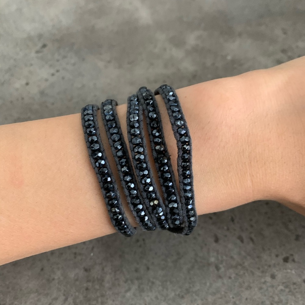 Club Monaco Wrap Blue Bonnie Bracelet